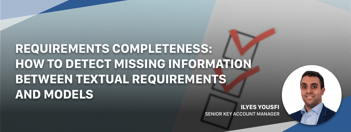 A checklist, representing how SES ENGINEERING Studio detects missing information between requirements and models
